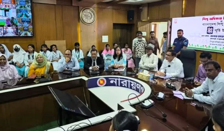 শিশুদের নিরাপদ ভবিষ্যৎ নিশ্চিতে সম্মিলিত উদ্যোগের আহ্বান