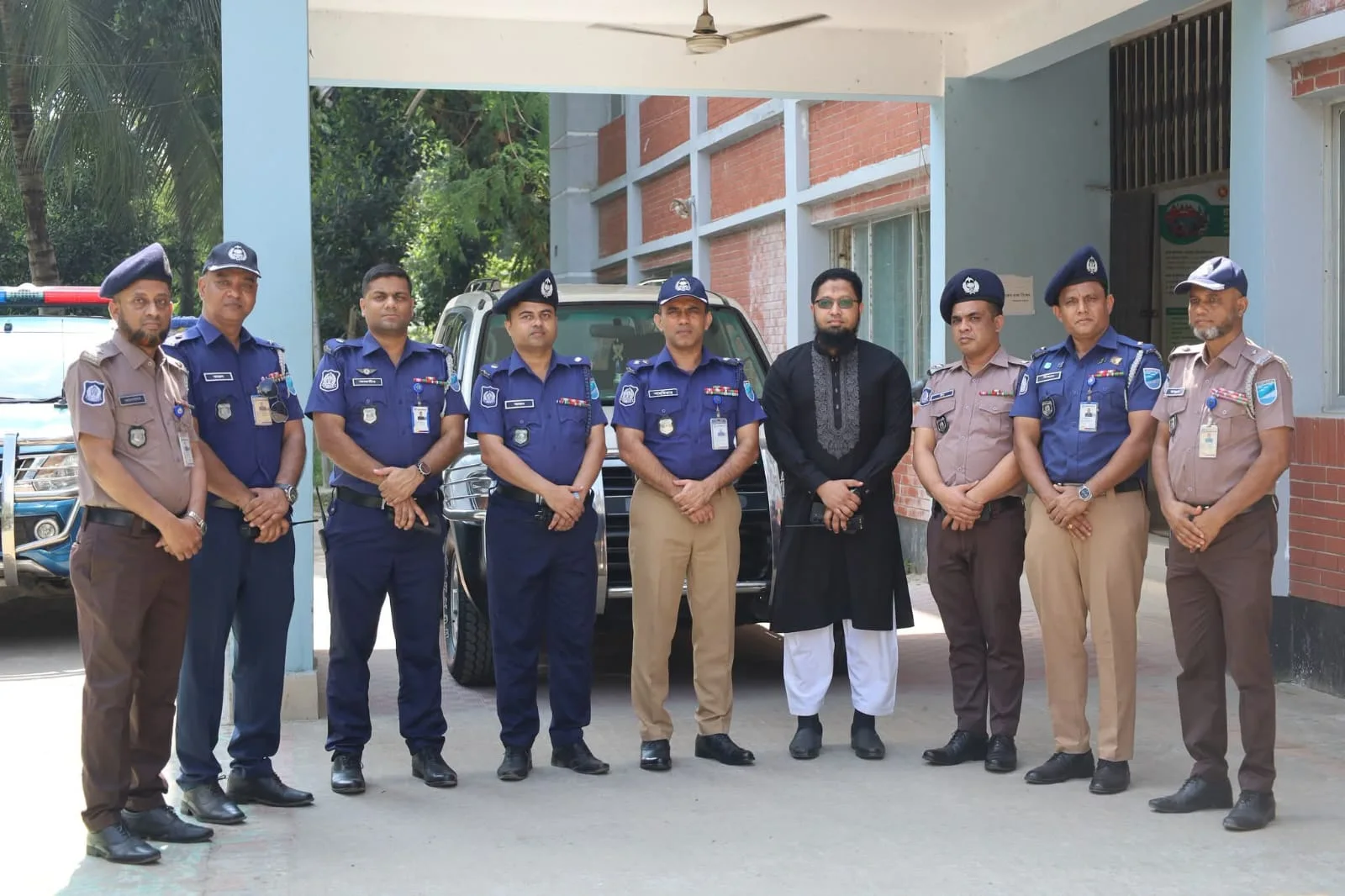 ভাঙ্গা সার্কেল অফিস বার্ষিক পরিদর্শন করলেন পুলিশ সুপার