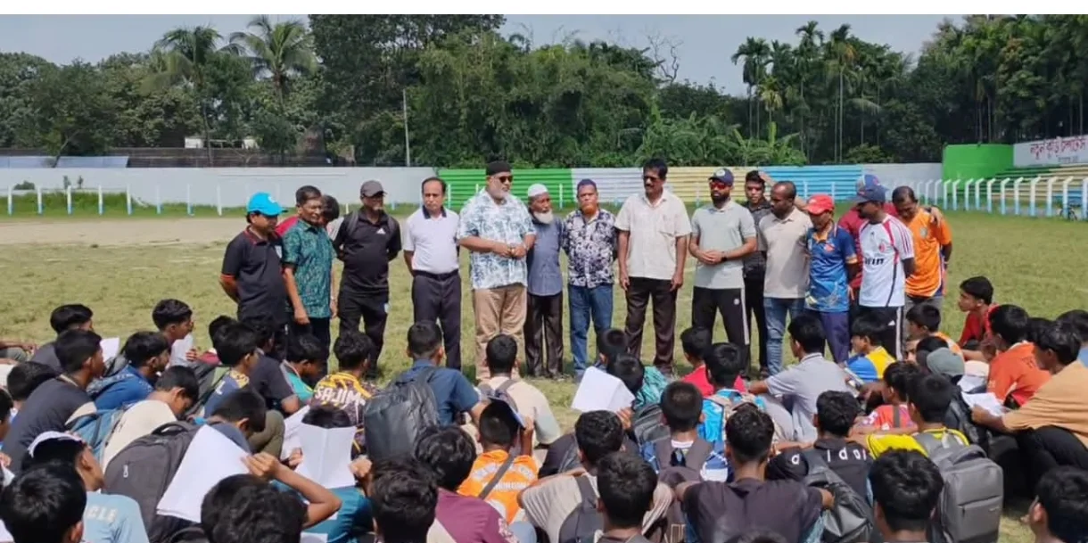 কিশোরগঞ্জে লাল-সবুজের নতুন কান্ডারি খোঁজার মেলা, বাফুফের অনূর্ধ্ব-১৫
