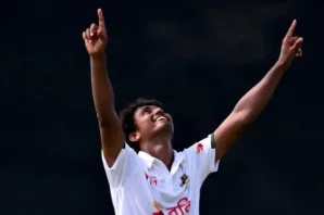 আবুধাবি টেস্টে হাসান মাহমুদের হ্যাটট্রিক, বড় বিপর্যয়ে আফগানিস্তান