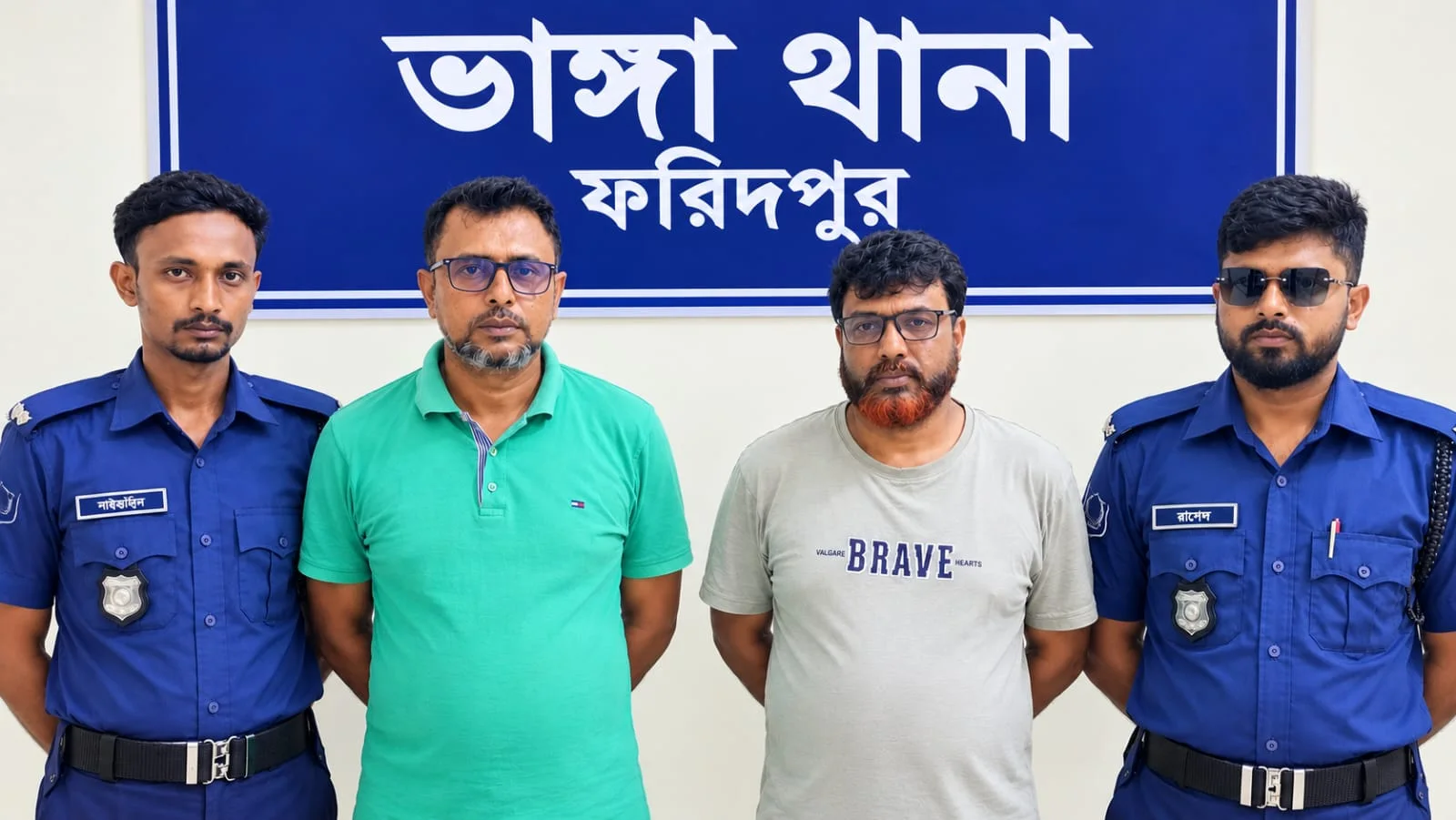 ভাঙ্গায় সন্ত্রাসবিরোধী আইনের মামলায় দুজন গ্রেফতার