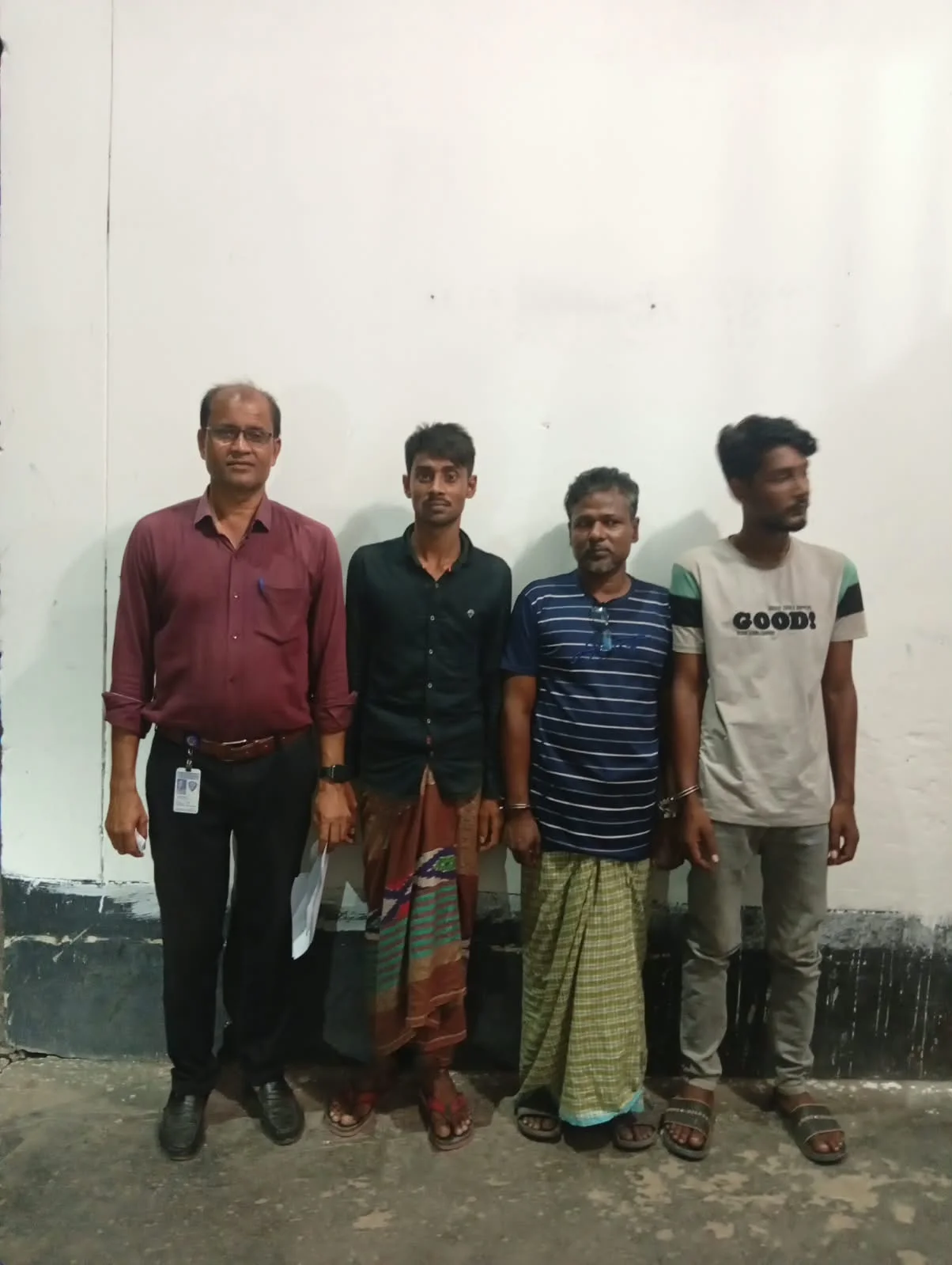 নওগাঁ সদরে মাদকবিরোধী অভিযানে গাঁজাসহ ৩ জন গ্রেফতার, তিন মাসের কারাদণ্ড