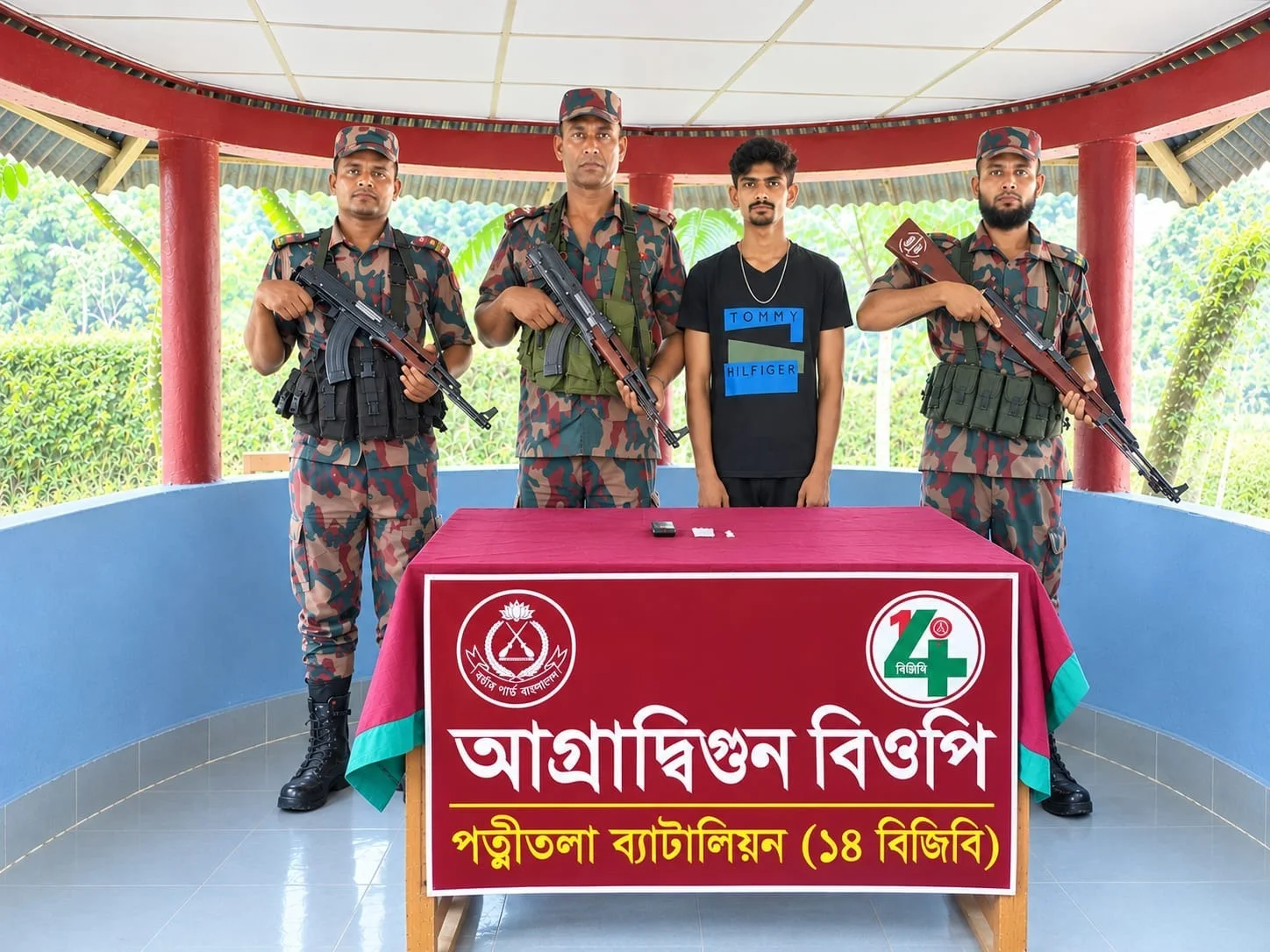 ধামইরহাট সীমান্তে ট্যাপেন্টাডলসহ যুবক আটক
