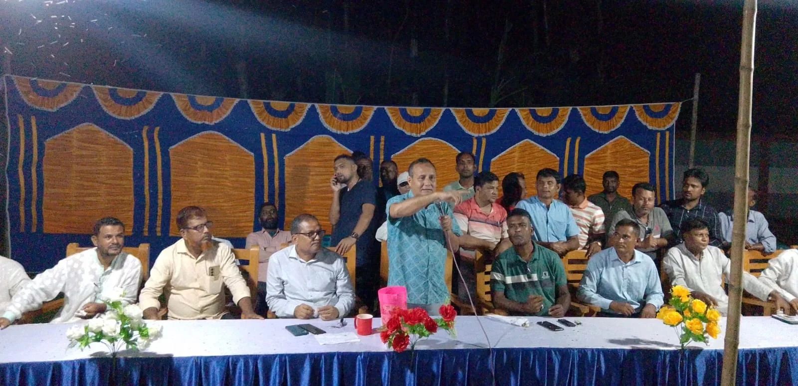 রুহিয়ার রাজাগাঁও ৯ নং ওয়ার্ডে বিএনপির নির্বাচনী সভা হলো