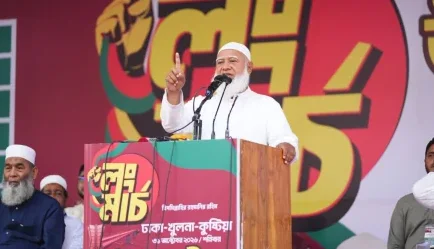 শরীয়তপুরের পথসভায় সরকারকে কড়া সমালোচনা শফিকুর রহমানের