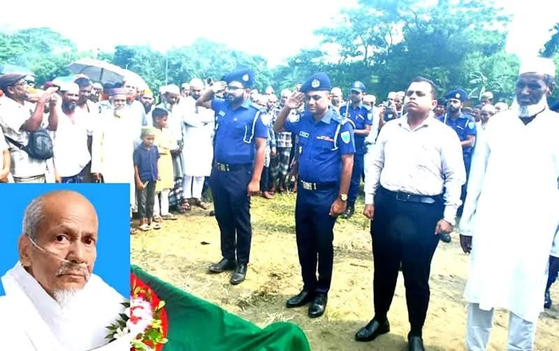 বিশ্বনাথ বীর মুক্তিযোদ্ধা আলকাছ আলীর দাফন সম্পন্ন রাষ্ট্রীয় মর্যাদায়