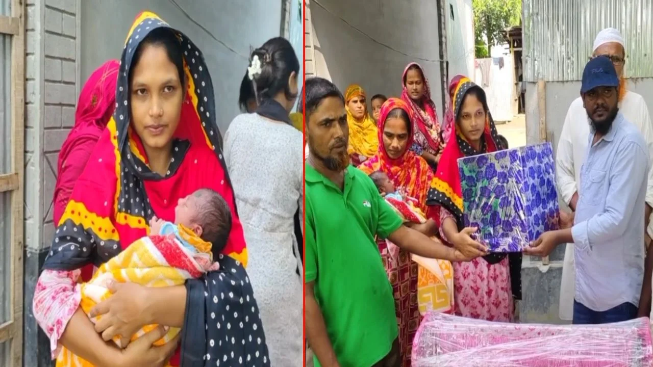 লালমনিরহাটে চলন্ত বাসে জন্ম, শিশুর নাম রাখা হলো আনাস।