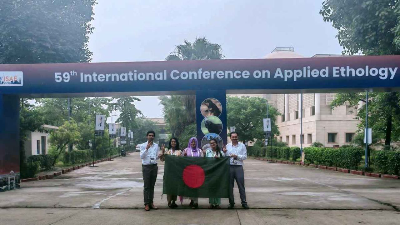 দিল্লির আন্তর্জাতিক সম্মেলনে বাকৃবির ৫ শিক্ষার্থীর ৫ গবেষণাপত্র