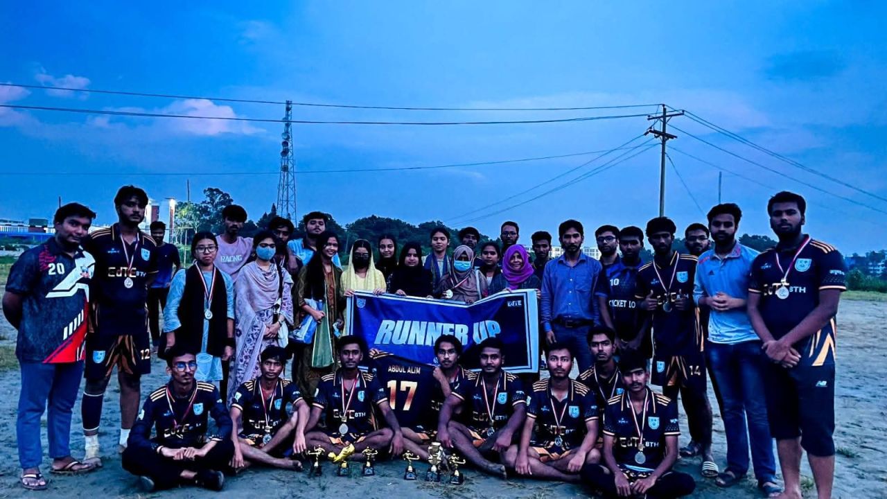 ইউএফটিবিতে জাঁকজমকপূর্ণ আয়োজনে আন্তঃবিভাগ ফুটবল টুর্নামেন্টের ফাইনাল অনুষ্ঠিত