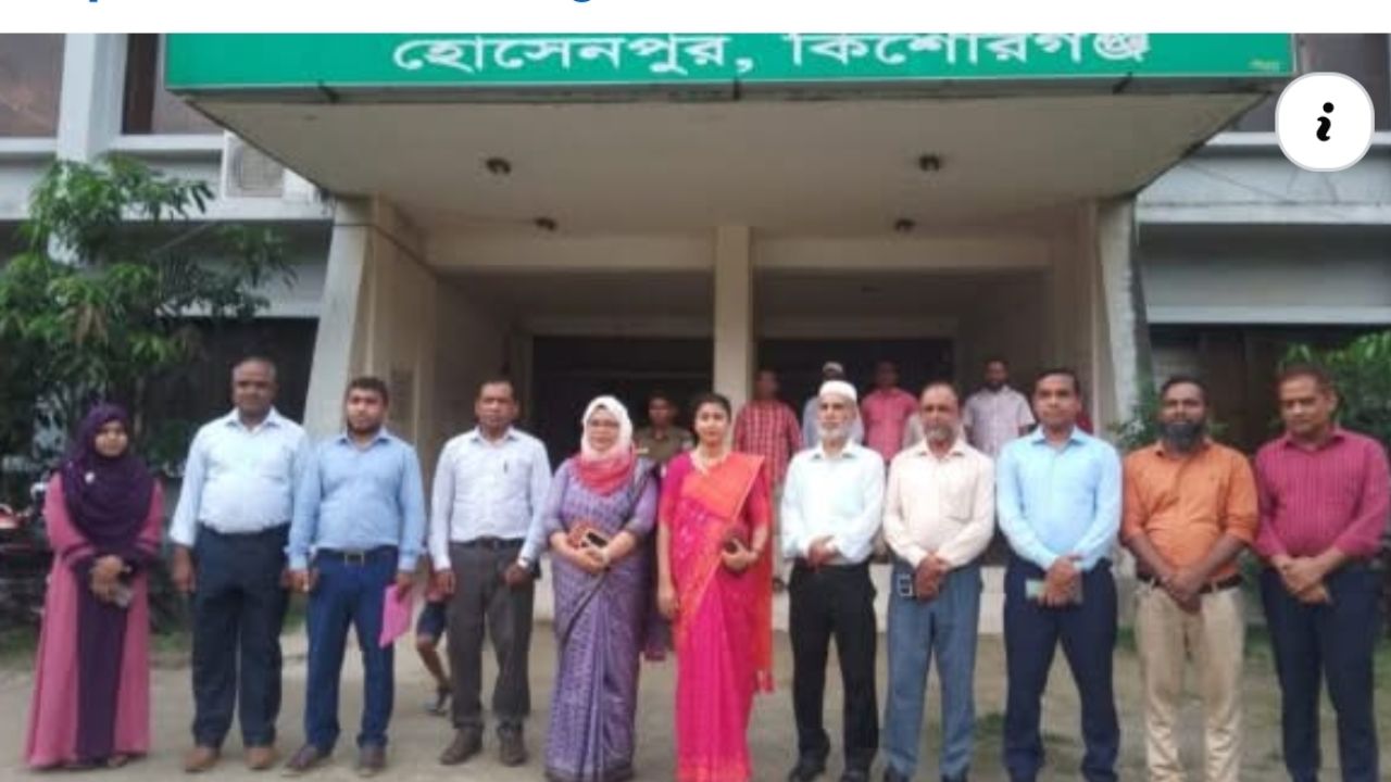 হোসেনপুরে নতুন ইউএনও হিসেবে যোগ দিলেন ‘মানবিক ইউএনও’ খ্যাত রেকসোনা খাতুন