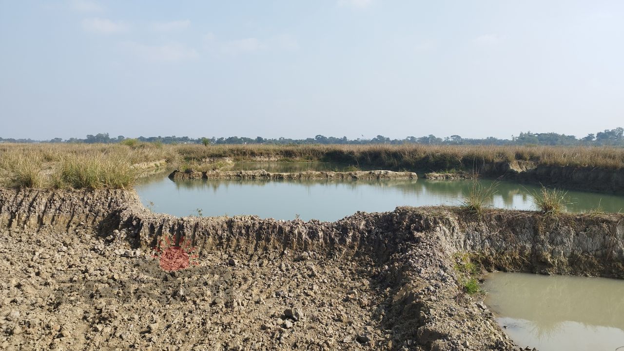 সিলেট সদরে মাটিখেকোদের তান্ডব 
