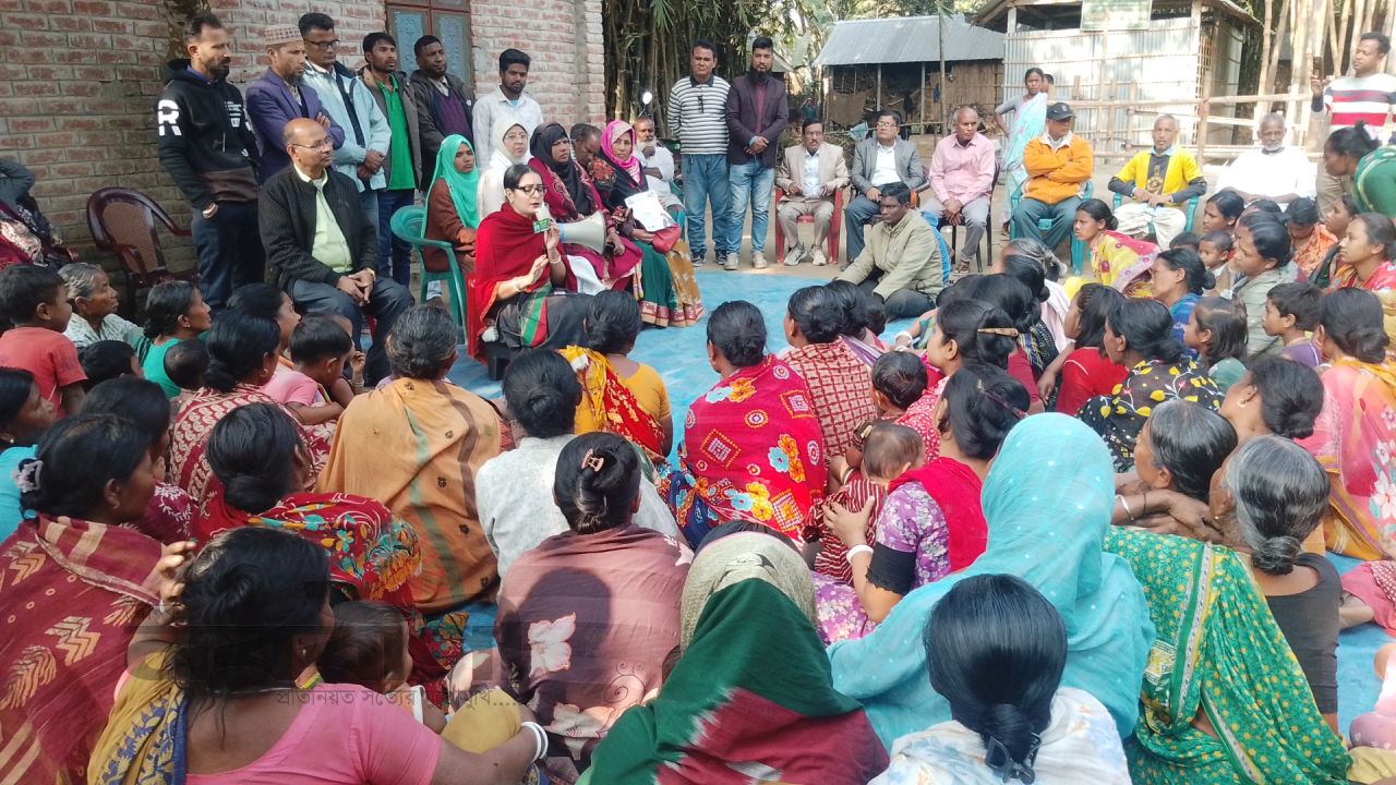 আটোয়ারীতে সনাতনীদের সাথে মতবিনিময় করলেন- নিপুন রায় চৌধুরী 