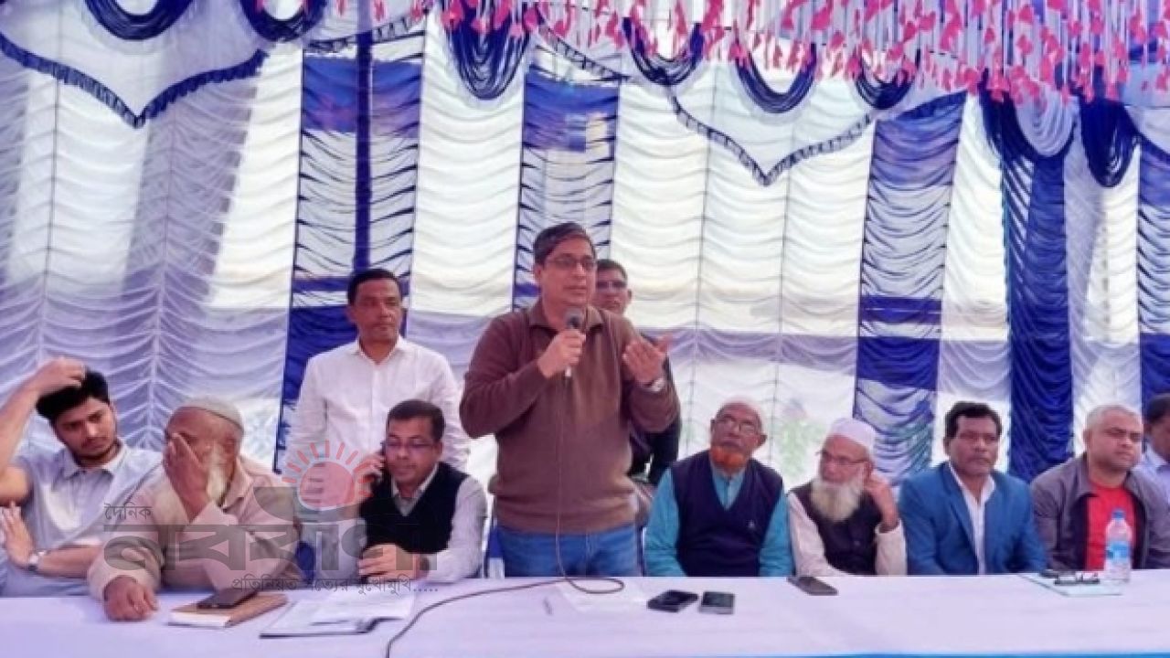 শিবগঞ্জে ব্যবসায়ীদের বিশাল মতবিনিময় সভা: ধানের শীষে অটল সমর্থন