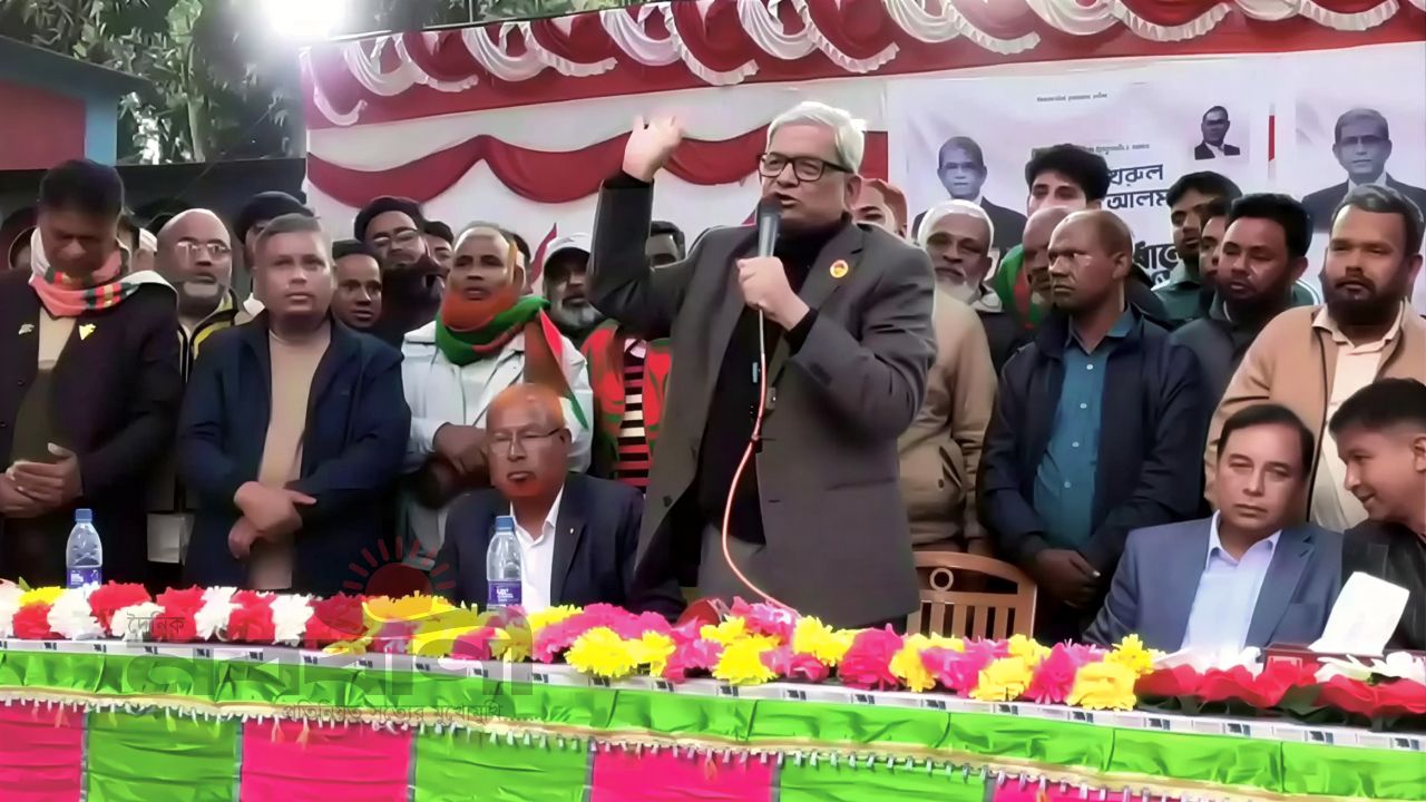 স্বাধীনতাবিরোধীদের হাতে ক্ষমতা গেলে দেশ টিকবে না: মির্জা ফখরুল