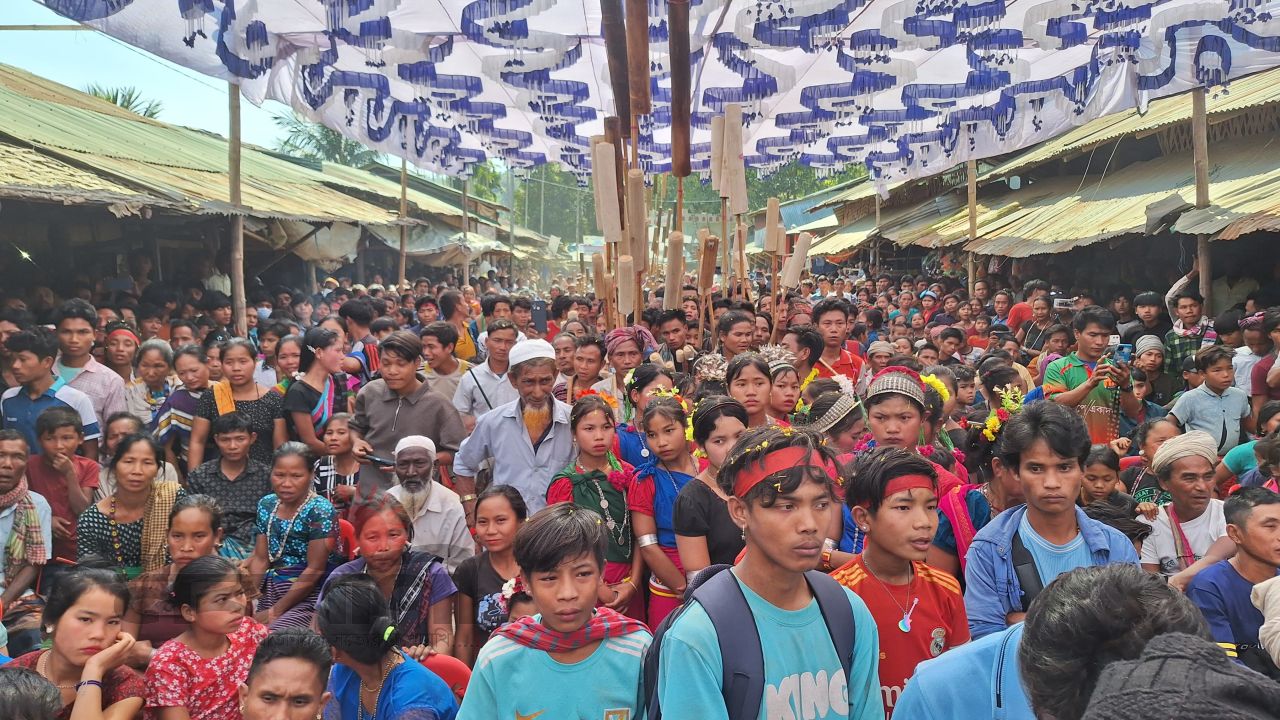আলীকদমের কুরুকপাতায় নৃগোষ্ঠীর মিলনমেলায় রূপ নিল বিএনপির নির্বাচনী পথসভা