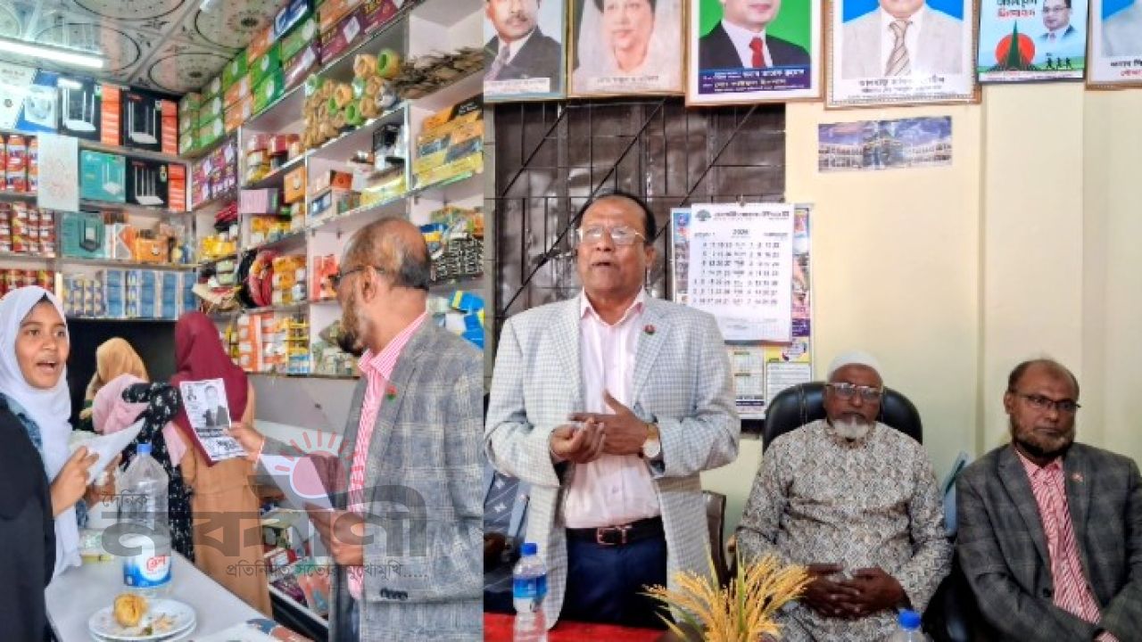 দৌলতখানে বিএনপি প্রার্থীর পক্ষে নির্বাচনী প্রচারণা ও মতবিনিময় সভা