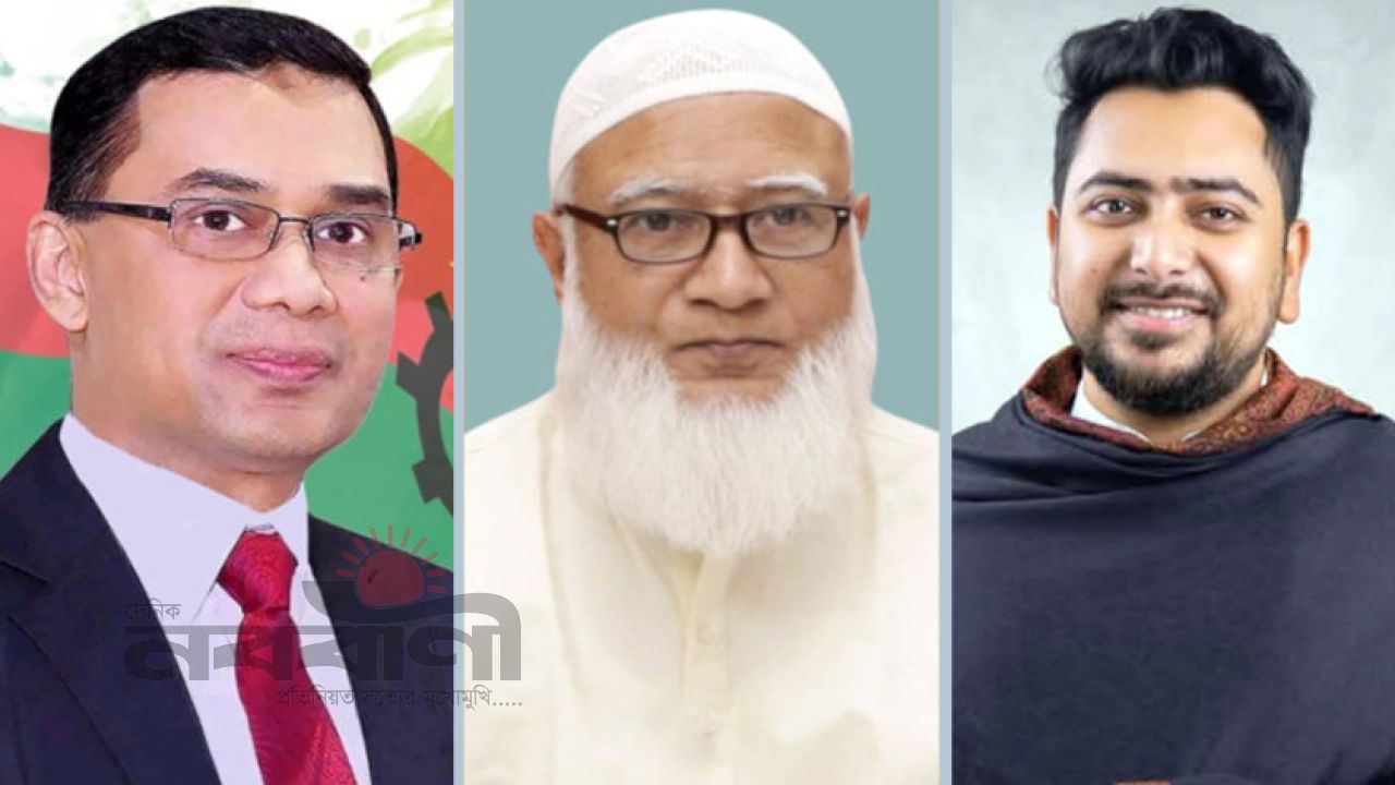 ডা. শফিকুর রহমান ও নাহিদ ইসলামের বাসায় যাবেন তারেক রহমান