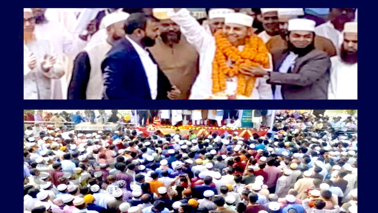 উল্লাপড়ায় সংবর্ধনা অনুষ্ঠানে সিরাজগঞ্জ-৪ আসনের এমপি রফিকুল ইসলাম খান