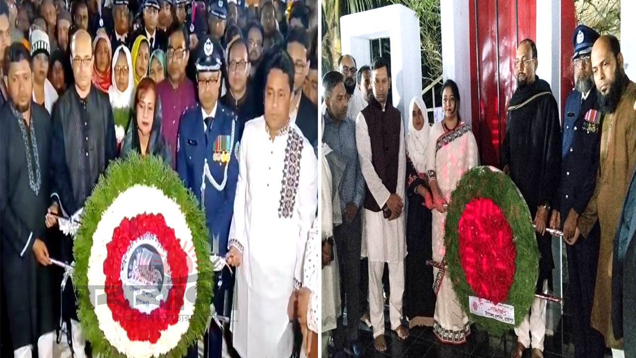 যথাযোগ্য মর্যাদায় ঝালকাঠিতে অমর একুশে ও আন্তর্জাতিক মাতৃভাষা দিবস পালিত