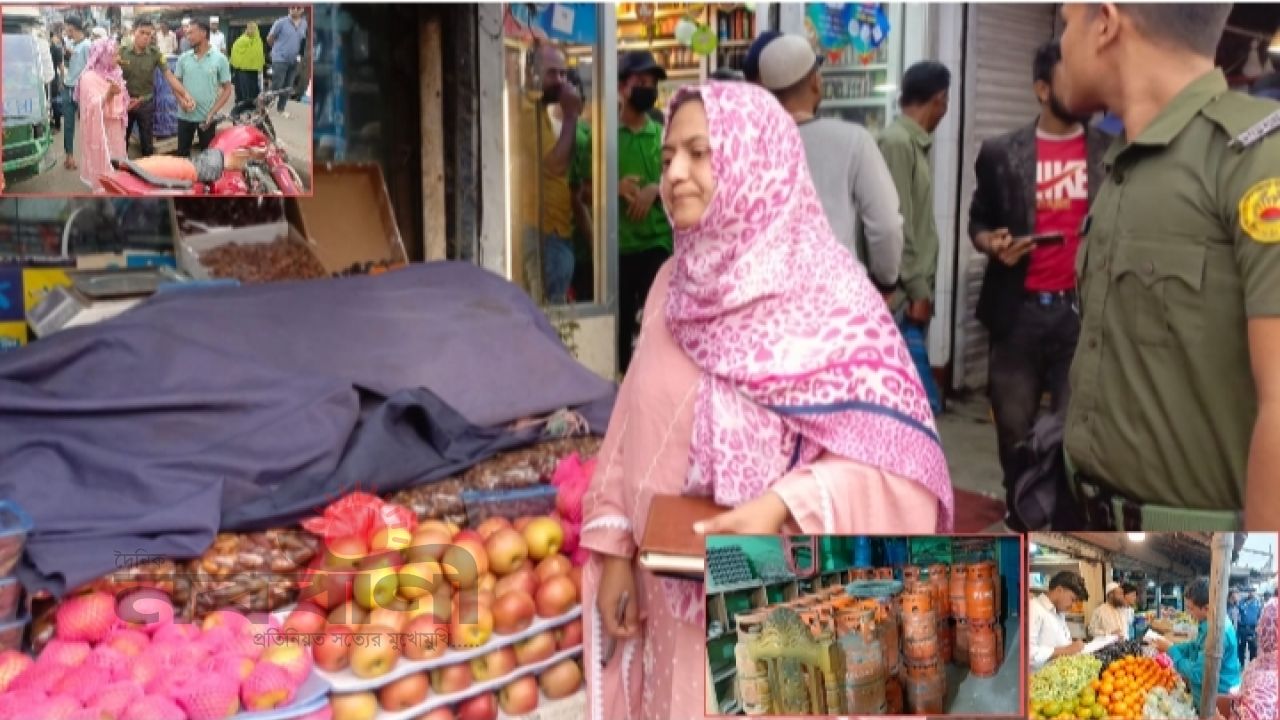 ওসমানীনগরে ভ্রাম্যমান আদালতের অভিযানে ৭ ব্যবসায়ীকে জরিমানা