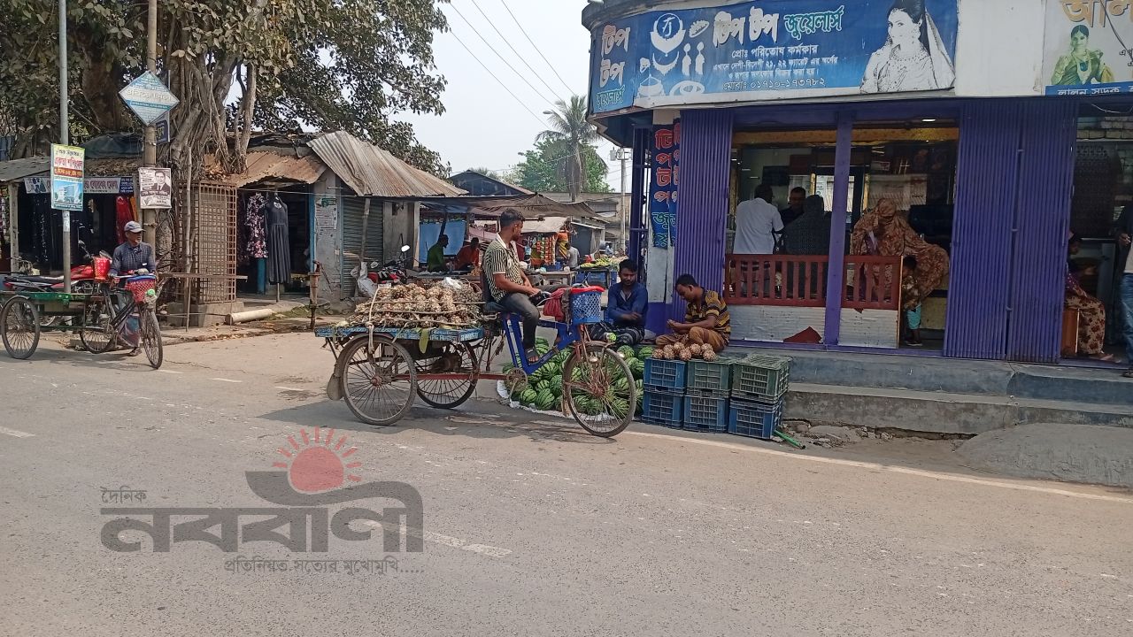 হরিণাকুণ্ডুতে ১০০-১২০ টাকা কেজি দরে বিক্রি হচ্ছে তরমুজ