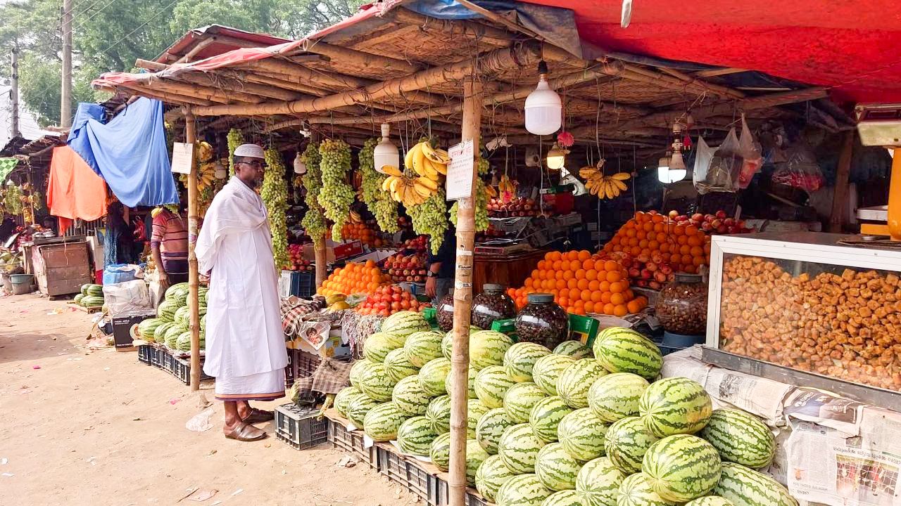 পলাশবাড়ীর ফুটপাতের ফল ব্যবসায়ীদের পুনর্বাসনের দাবি