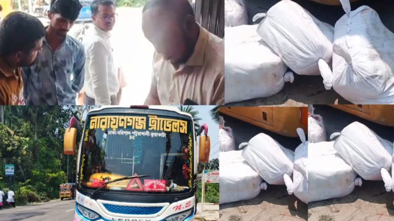 গৌরনদীতে নিষিদ্ধ পলিথিন মজুত ও বিক্রির দায়ে ভ্রাম্যমাণ আদালতে জরিমানা, ৫ বস্তা জব্দ