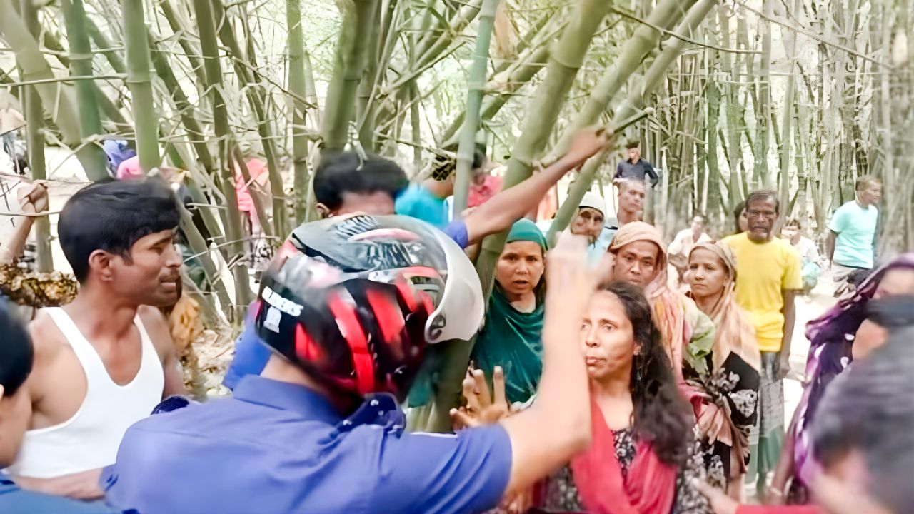 বগুড়ায় পারিবারিক বিরোধে ননদের ধাক্কায় ভাবীর মৃত্যু