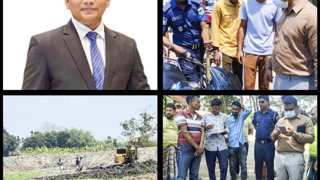 বাগমারা জনস্বার্থ রক্ষার্থে সাইফুল ইসলামের নিরলস পরিশ্রম 