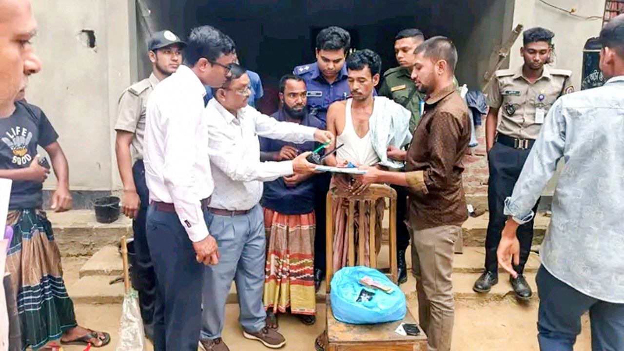 বাহুবলে যৌথ অভিযানে গাঁজা ও ইয়াবাসহ আটক ১জন 