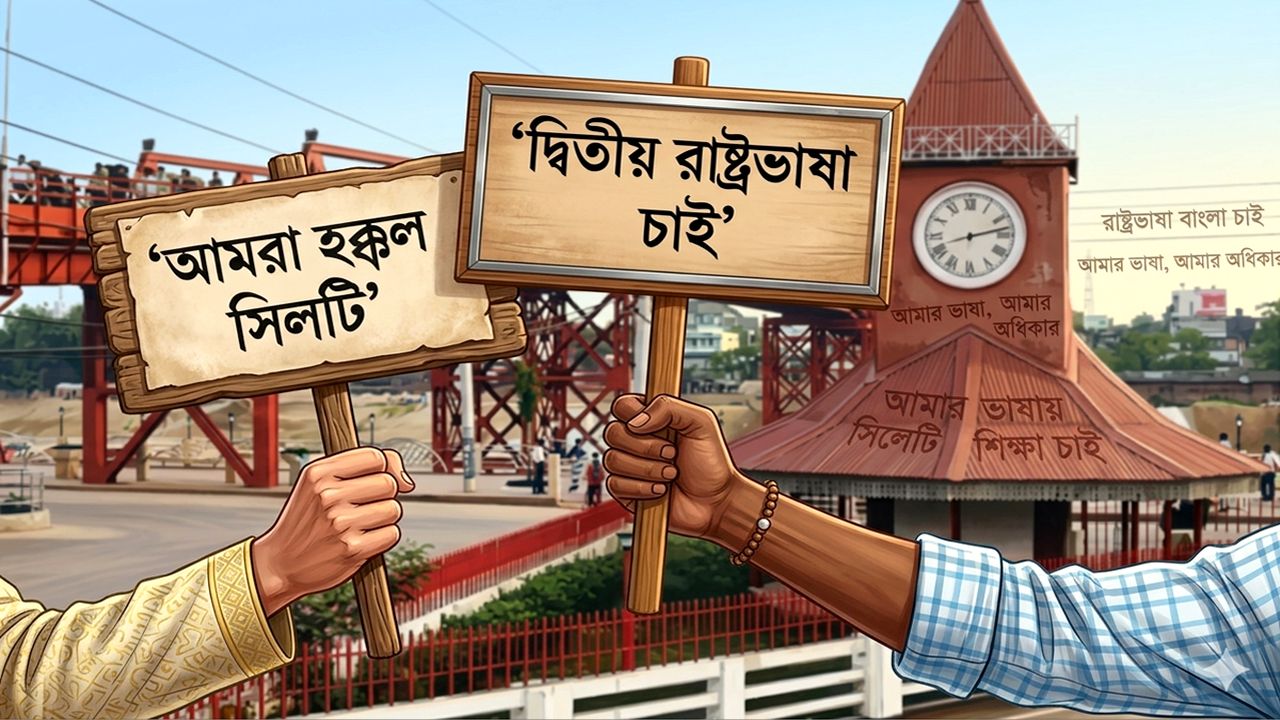 ‘সিলটি’ ভাষাকে দ্বিতীয় রাষ্ট্রভাষা করার দাবি