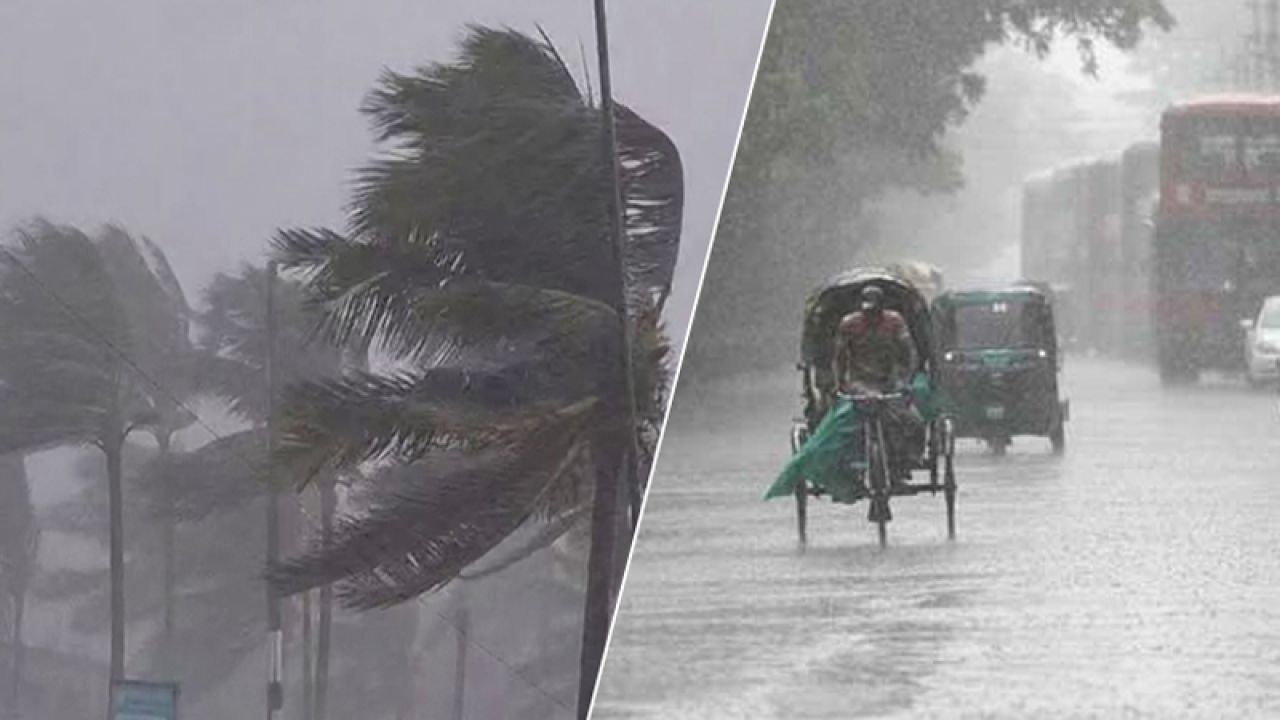 সাত অঞ্চলে ঝড়ের সতর্কতা, নদীবন্দরে ১ নম্বর সংকেত