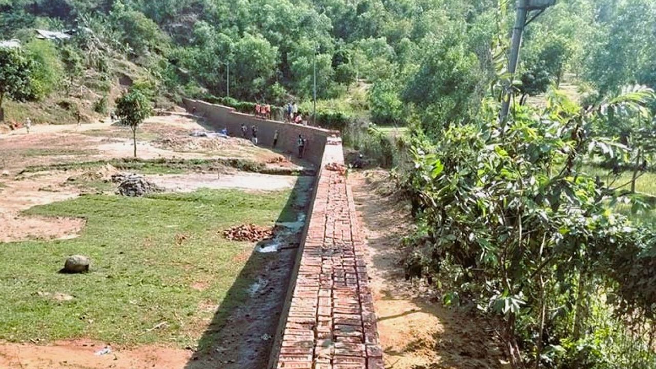 টেকনাফে সংরক্ষিত বনে বাউন্ডারি ওয়াল, হুমকিতে বন্যপ্রাণী ও পরিবেশ