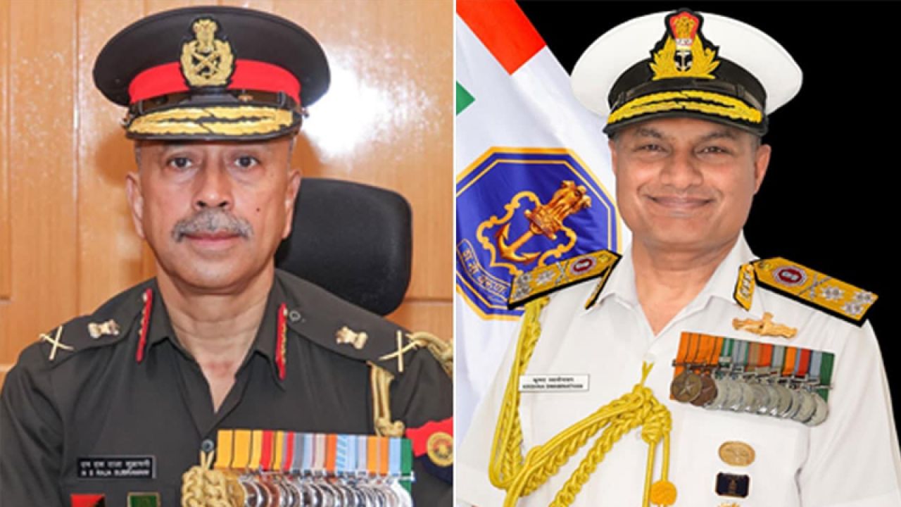 ভারতের নতুন প্রতিরক্ষা ও নৌবাহিনী প্রধান নিয়োগ