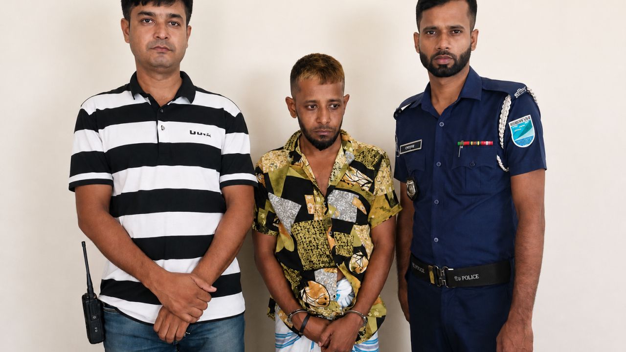 শরীয়তপুরে ৪০ পিস ইয়াবাসহ মাদক ব্যবসায়ী গ্রেফতার