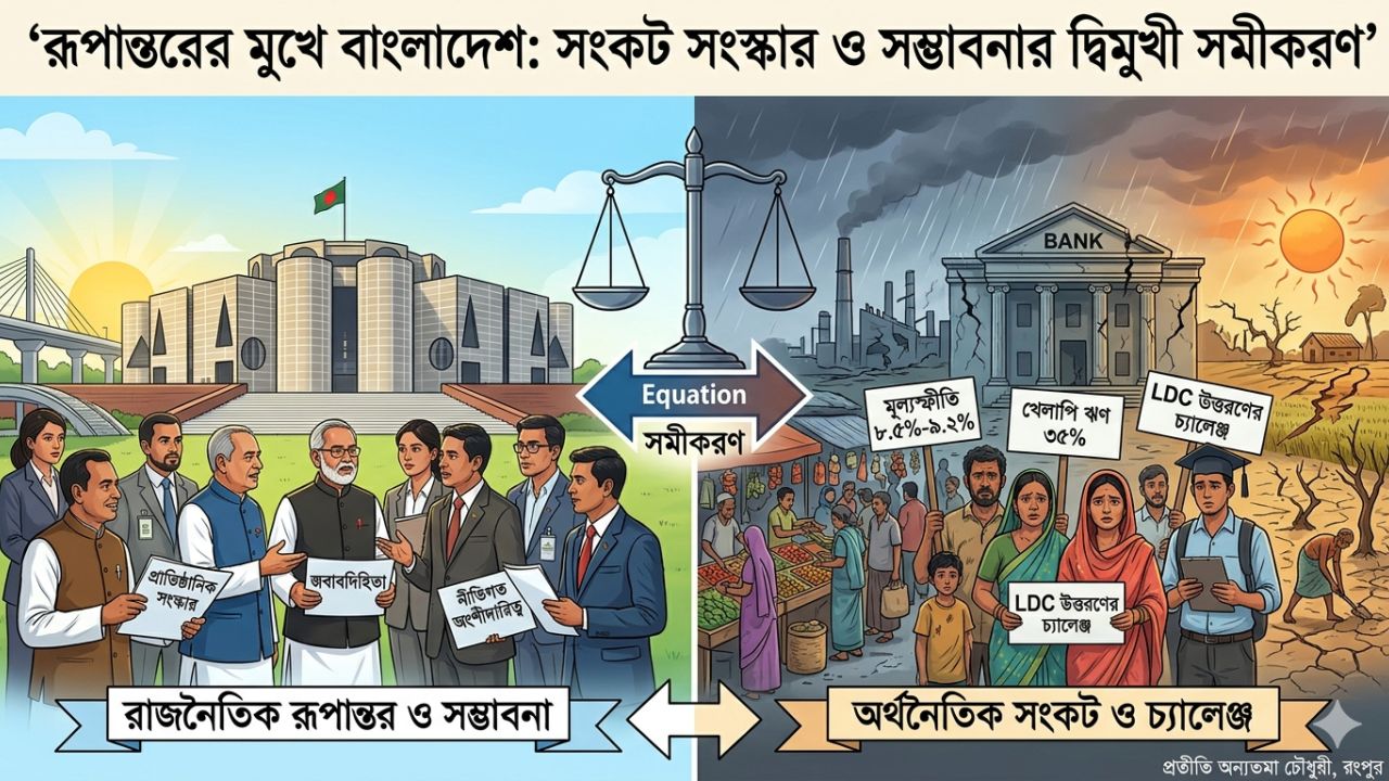 বাংলাদেশ কি সংকট, সংস্কার ও সম্ভাবনার সমীকরণ মেলাতে পারবে?