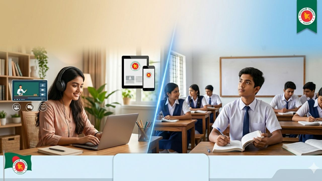 অনলাইন শিক্ষা বনাম প্রচলিত শিক্ষা: বাস্তবতার নিরিখ কোন দিকে?
