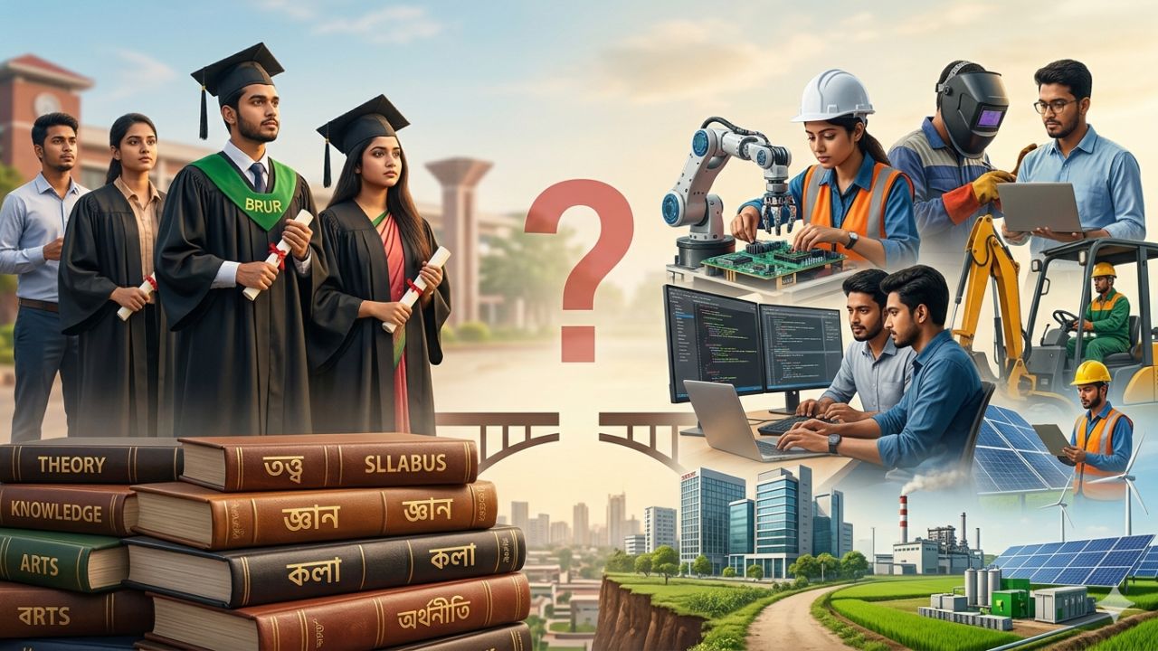 উচ্চশিক্ষা ও কর্মক্ষেত্রের চাহিদার মধ্যে ব্যবধান লাঘবে যা করণীয়