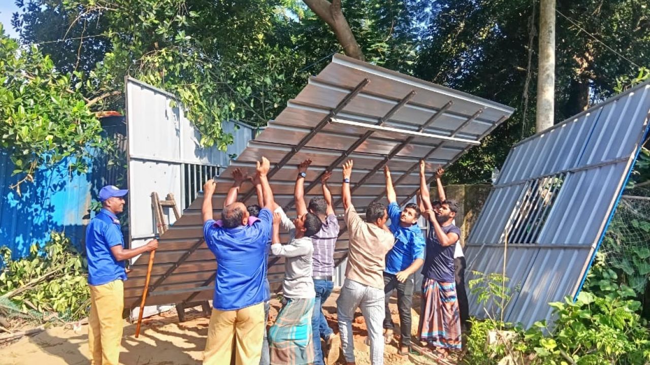 হাটহাজারীতে উচ্ছেদ অভিযানে ১ কোটি টাকার সওজের জমি দখলমুক্ত