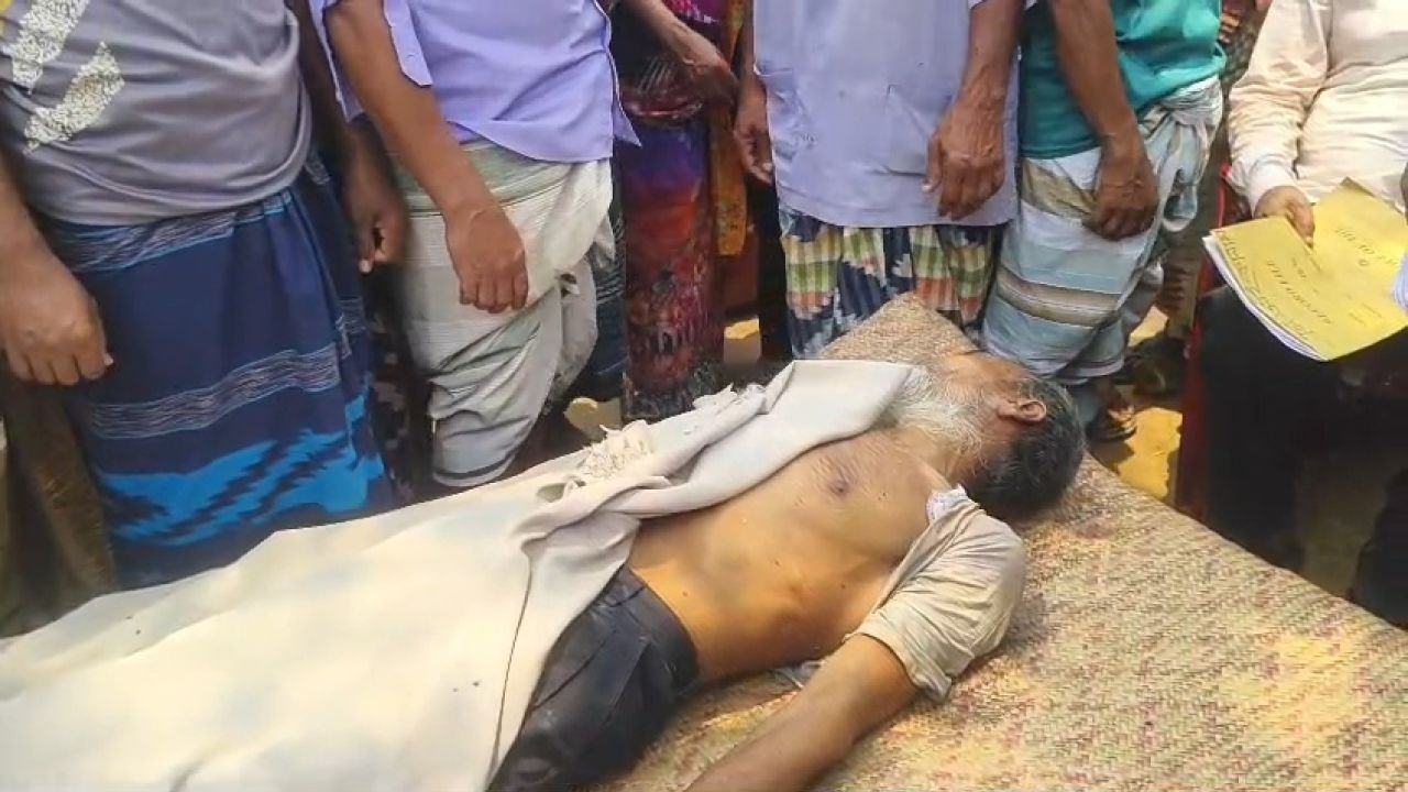 মান্দায় জমি বিরোধে রক্ত ঝরল মান্দায়, প্রাণ গেল বৃদ্ধের