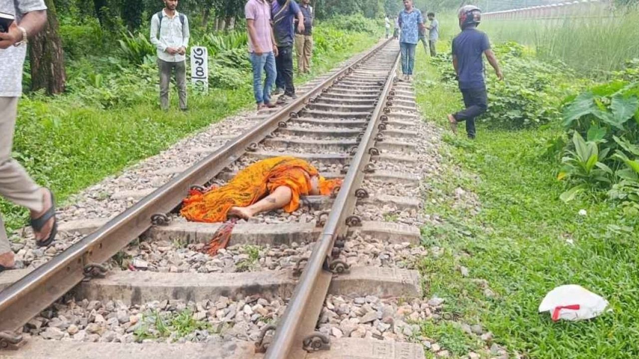 ভাঙ্গায় ট্রেনে কাটা পড়ে অজ্ঞাত বৃদ্ধের মৃত্যু