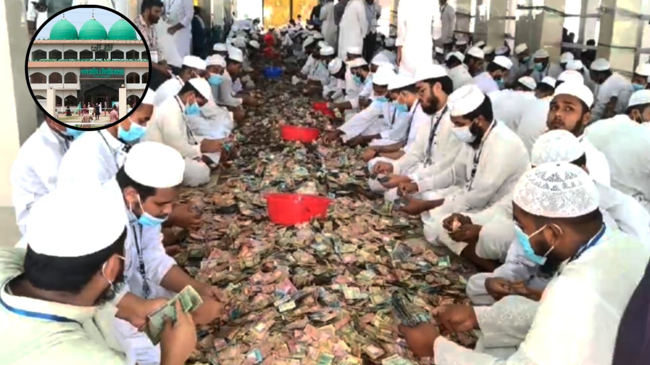 পাগলা মসজিদে ৩ ঘণ্টায় মিলল ১০ কোটি টাকা, এখনো চলছে গণনা
