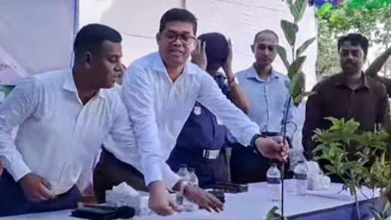 পীরগঞ্জে কৃষকদের মাঝে বীজ, সার ও গাছের চারা বিতরণ