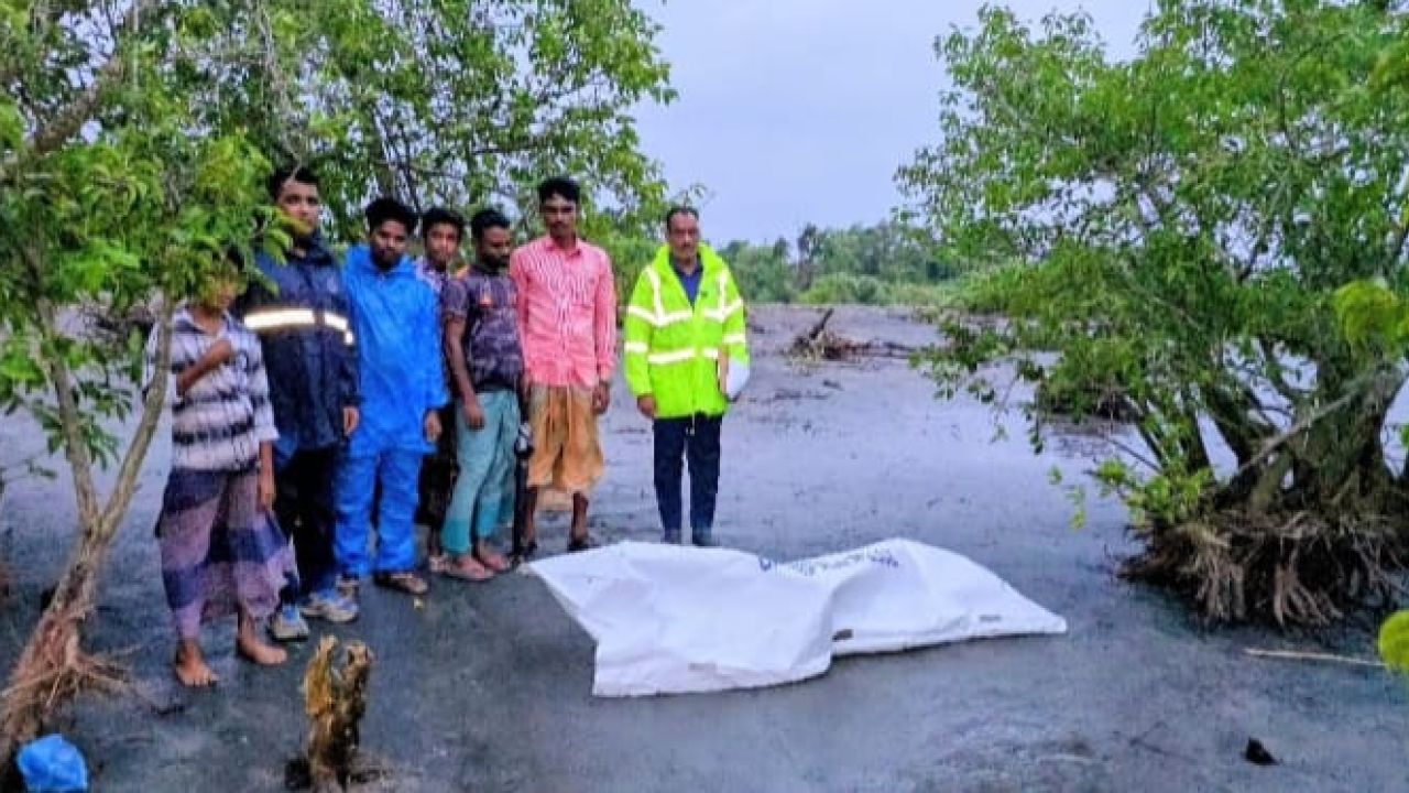 কুয়াকাটার সৈকতে ভেসে এলো অজ্ঞাত যুবকের অর্ধগলিত মরদেহ