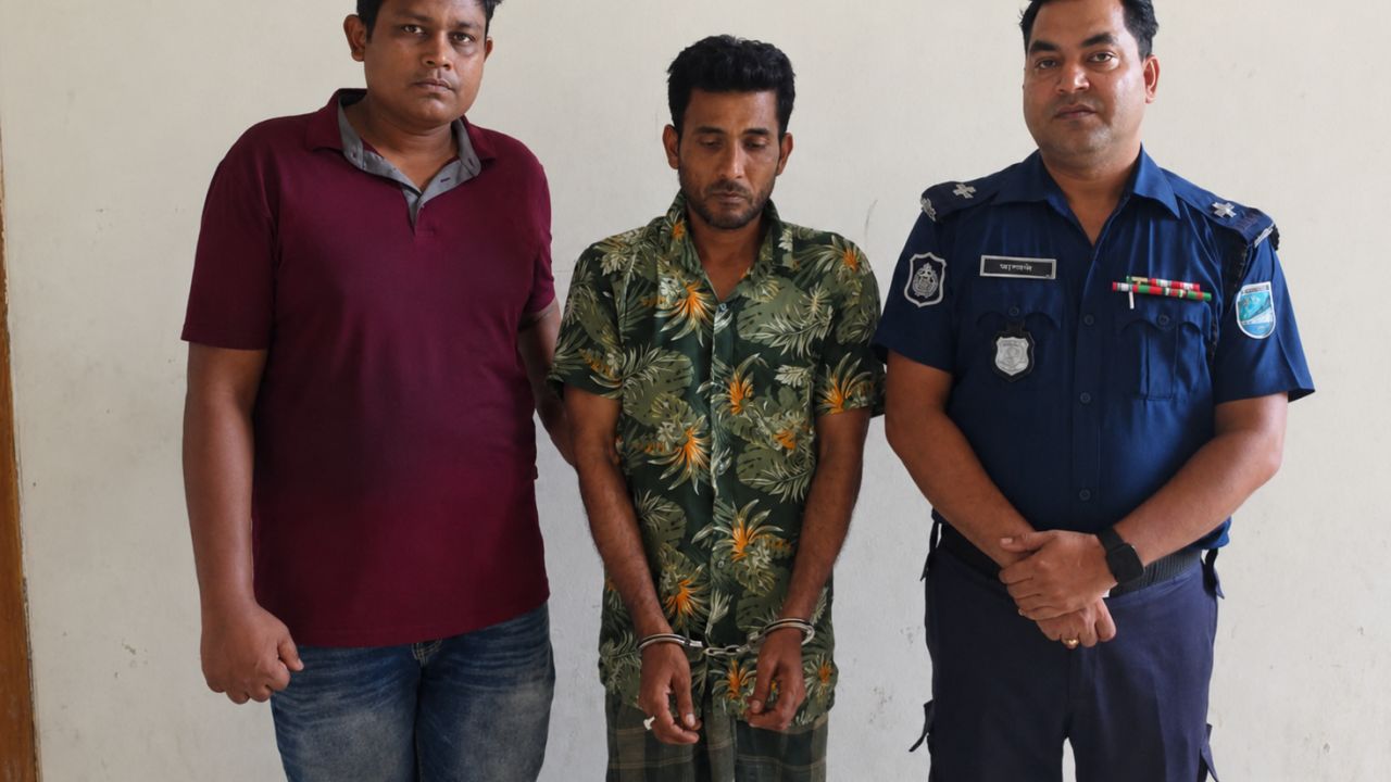 শরীয়তপুরে মেয়েকে যৌন হয়রানির অভিযোগে বাবা আটক