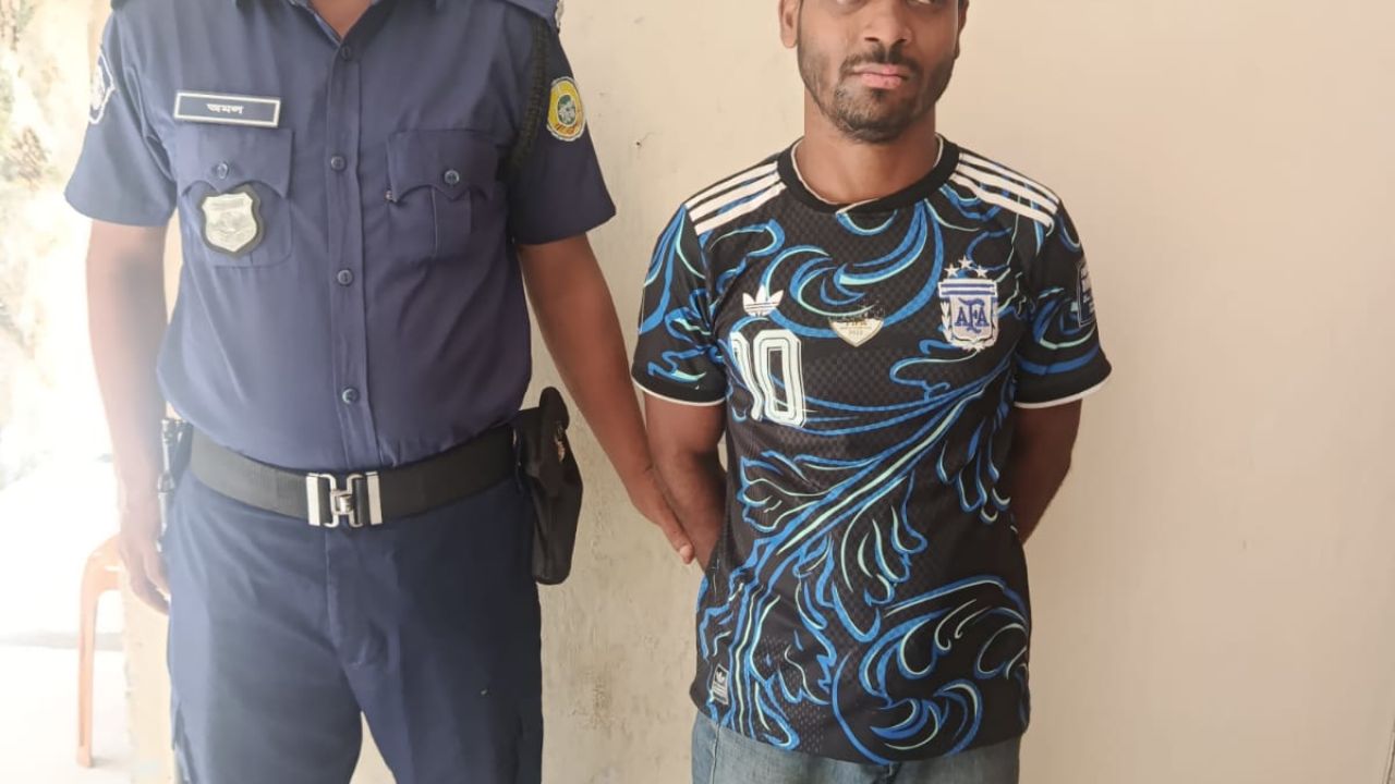 মাদকবিরোধী অভিযানে সফলতা, ইয়াবাসহ গ্রেপ্তার যুবক