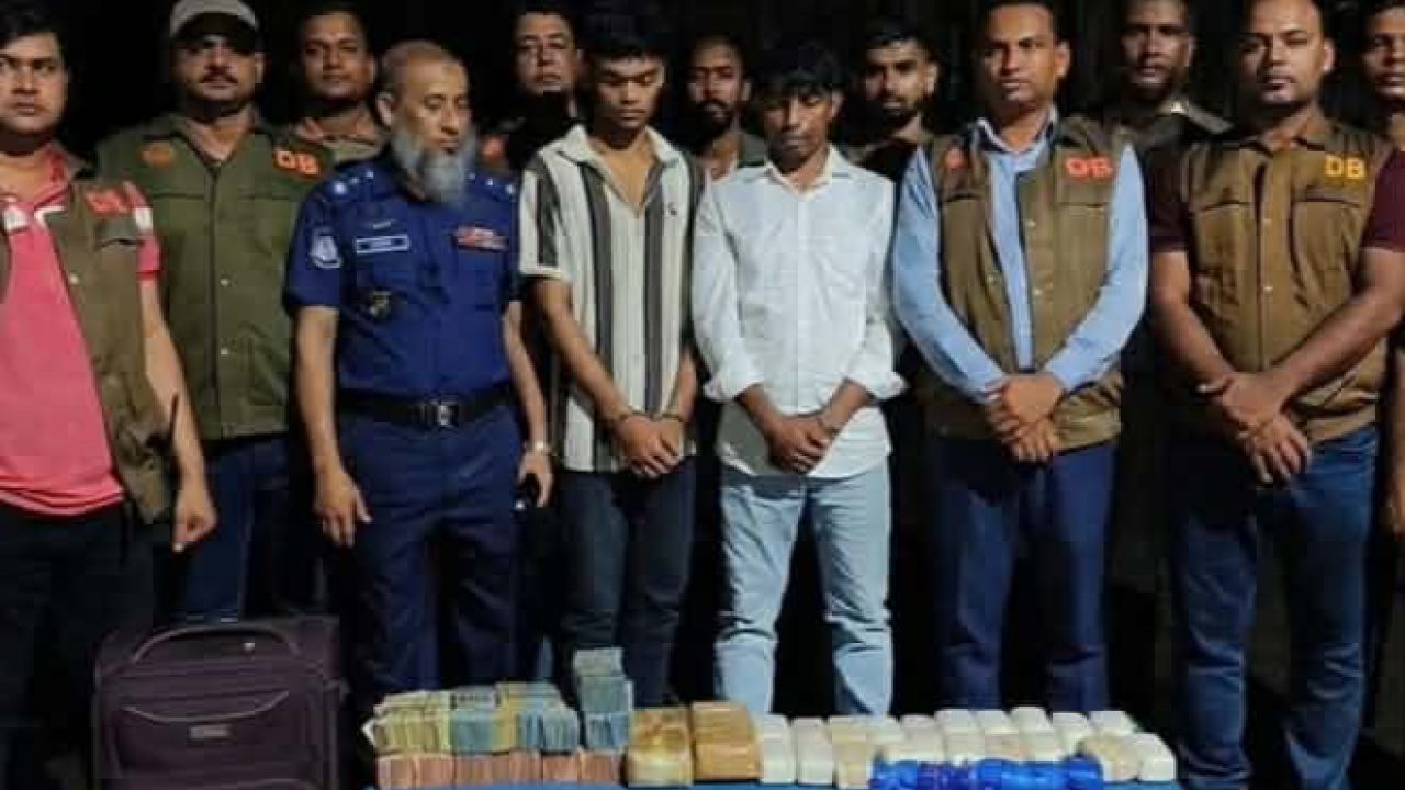 গোপালগঞ্জের শীর্ষ মাদক বিক্রেতা উজ্জল বিপুল পরিমান ইয়াবা ও নগদ টাকাসহ আটক