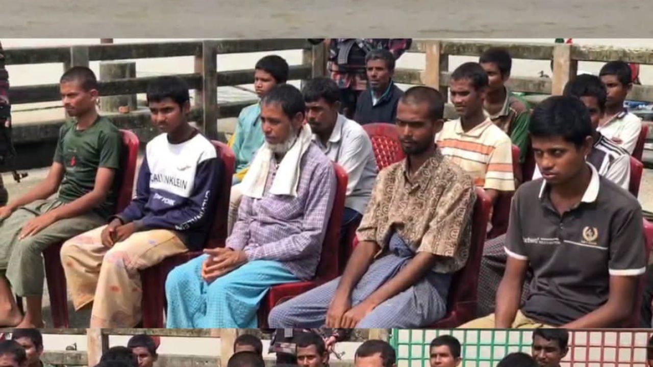 আরাকান আর্মির হাতে আটক ২৪ জেলে দেশে ফিরলেন