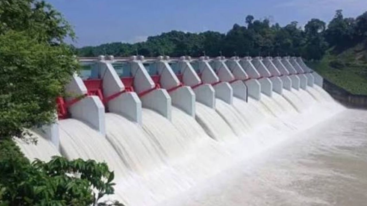 খুলে দেওয়া হয়েছে কাপ্তাই বাঁধের সব জলকপাট