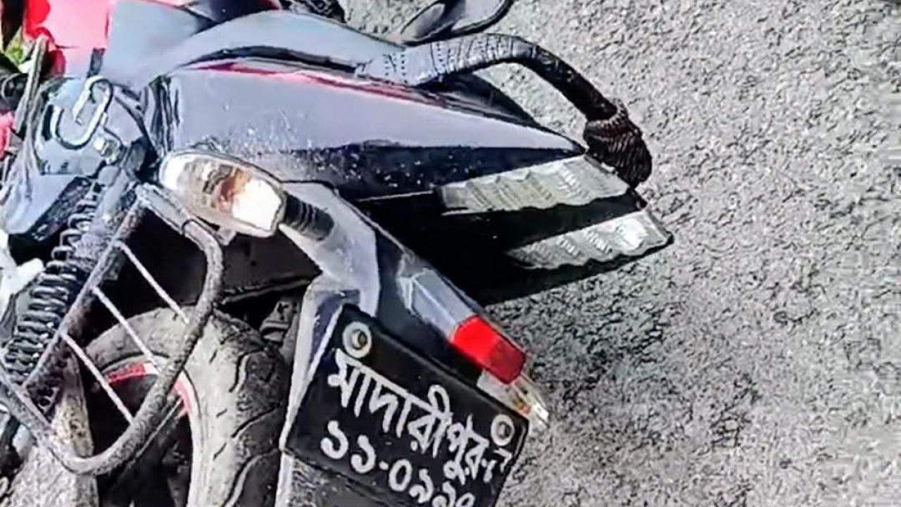 মুকসুদপুরে ট্রাকের ধাক্কায় মোটরসাইকেল আরোহীর মৃত্যু